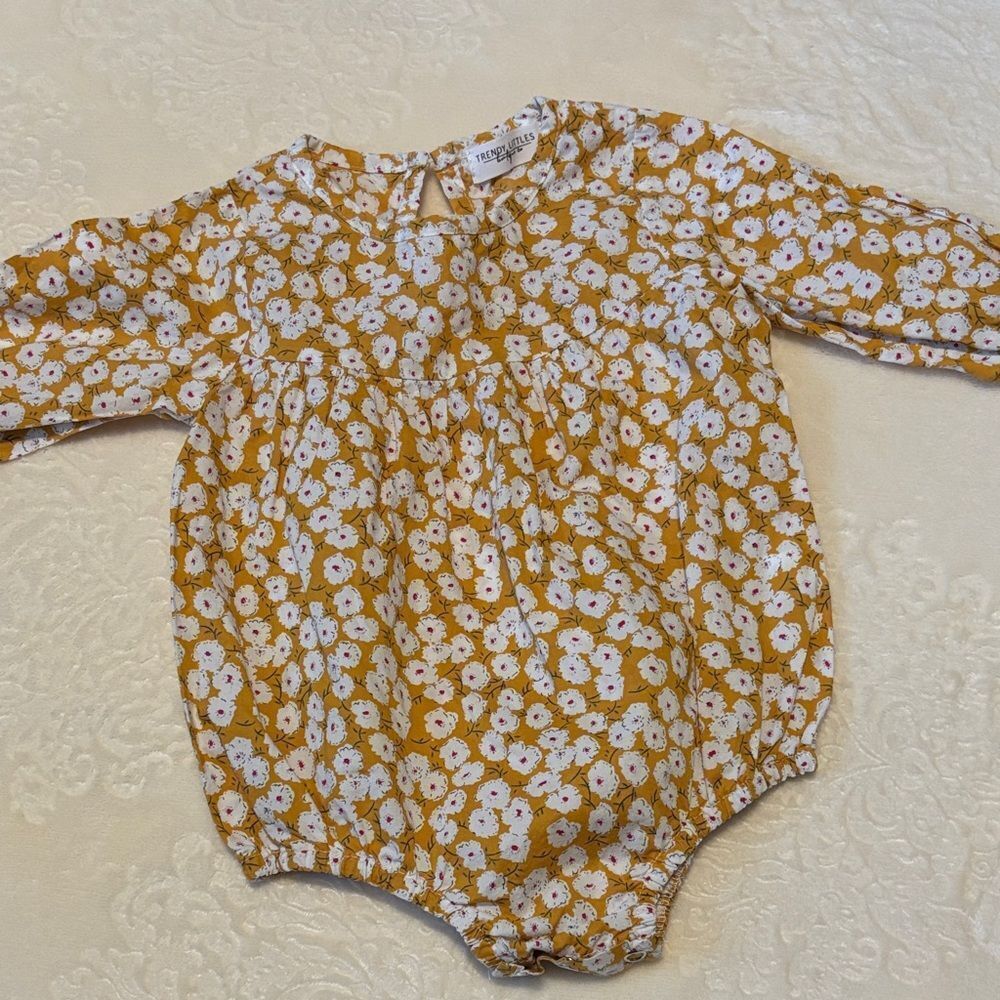 Trendy Littles Floral One Piece